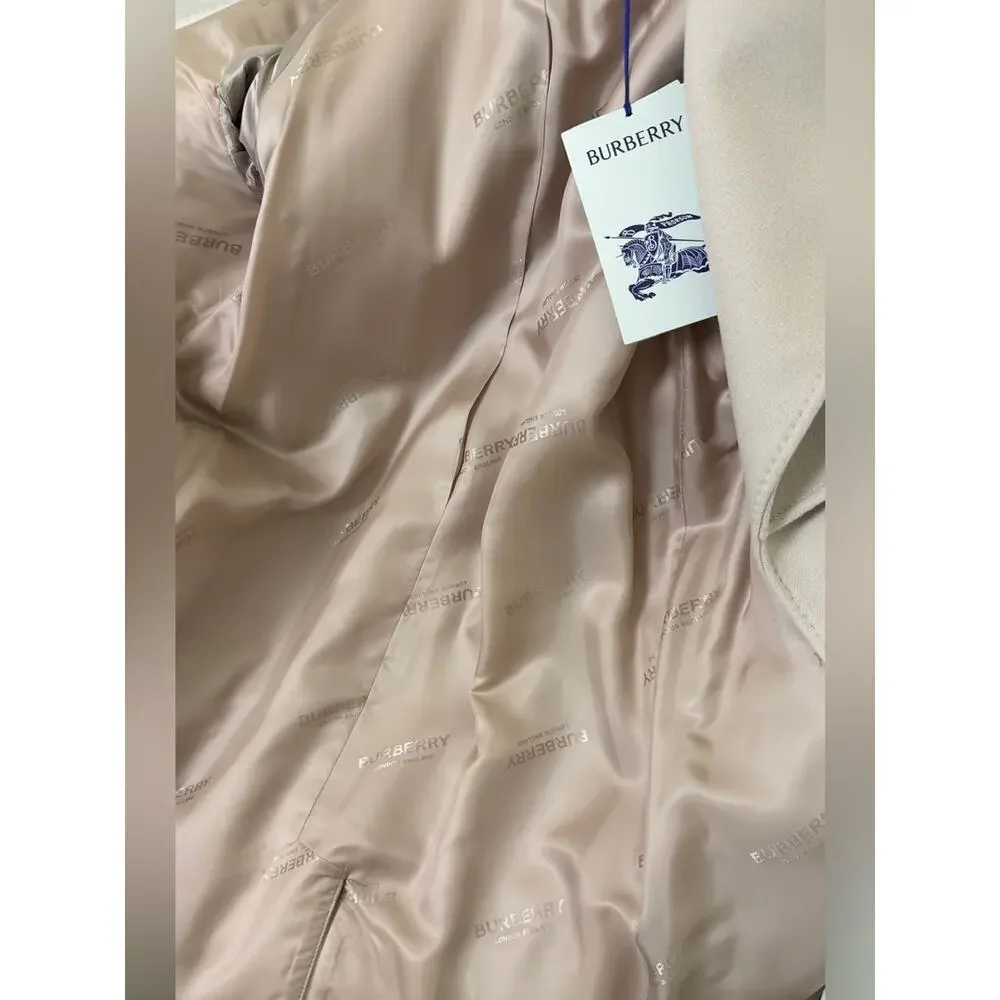 Sale ends 6/13 Burberry Women’s Long Belted Cashmere blend long coat $2590 US6 - Picture 11 of 12